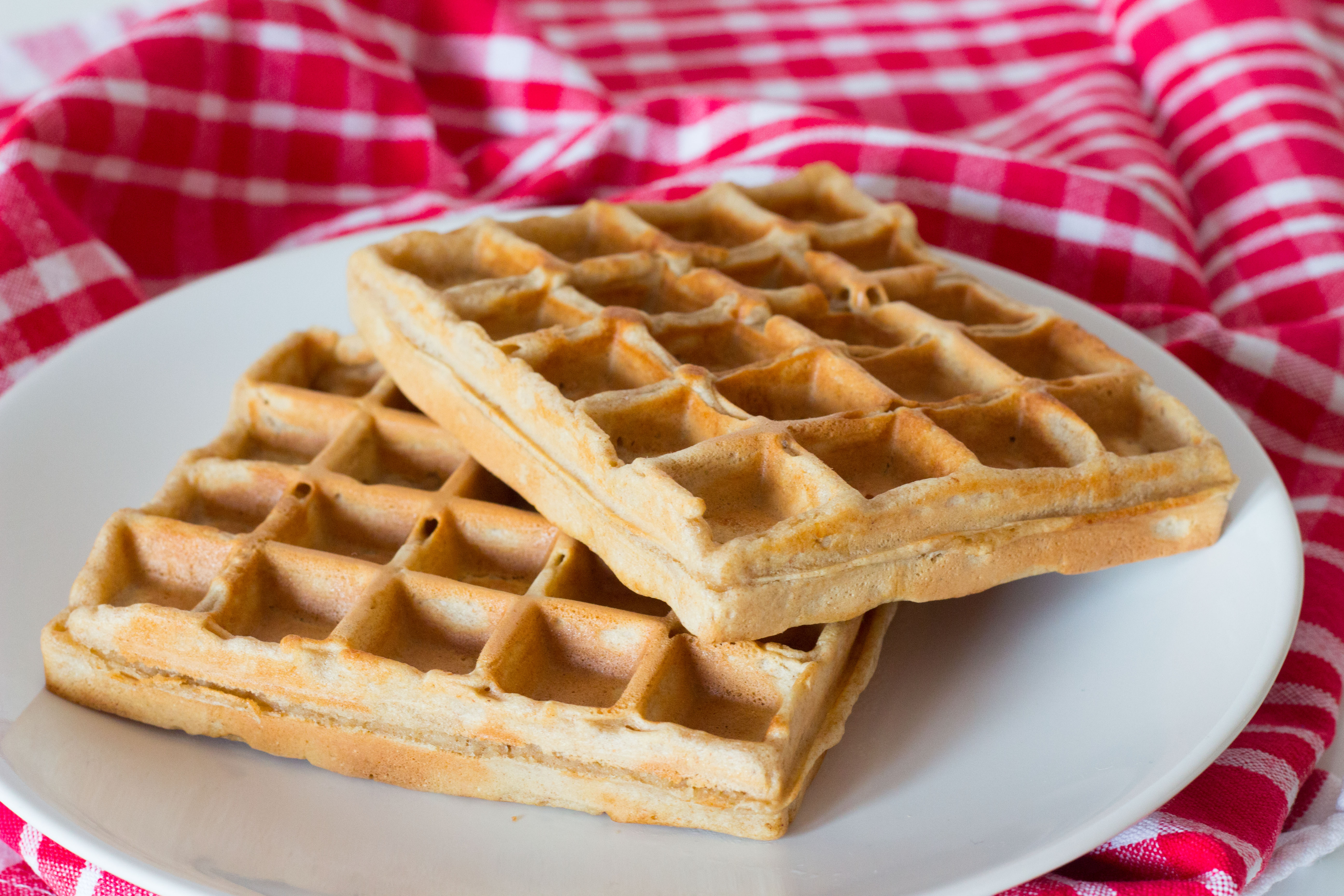 Gesunde Waffeln - Grundrezept - Marsmaedchen